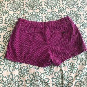 J.Crew purple seersucker shorts 10